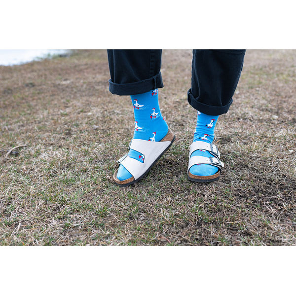 Women's Goose in Rain Socks | Friday Sock Co. | boogie + birdie