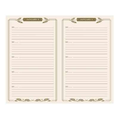 Gilded One Line A Day 5 Year Memory Book | Raincoast | boogie + birdie