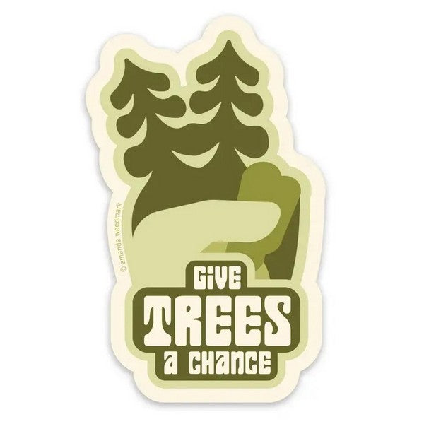Give Trees A Chance Nature Sticker | boogie + birdie