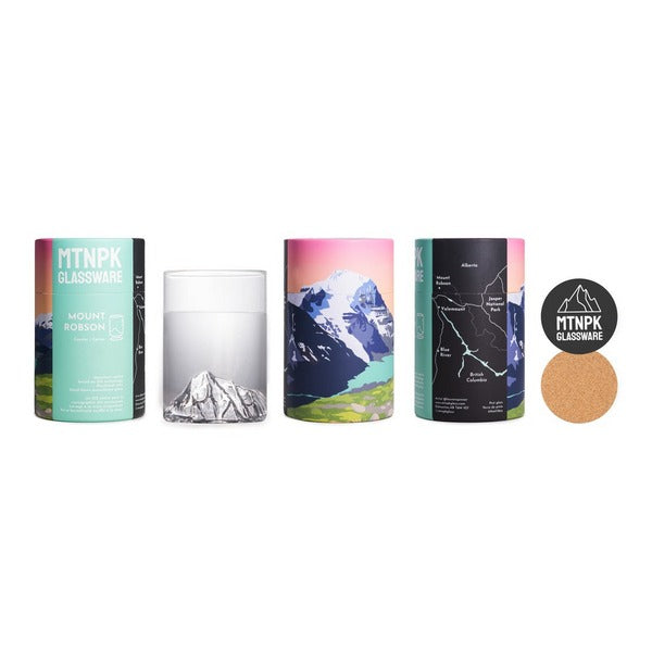 Mt Robson Pint | MTNPK Glassware | boogie + birdie

