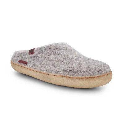 Grey Wool Slippers | Betterfelt | boogie + birdie