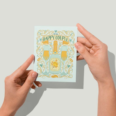 Happy Couple Wedding Card | Carabara Designs | boogie + birdie
