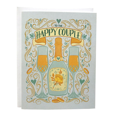Happy Couple Wedding Card | Carabara Designs | boogie + birdie