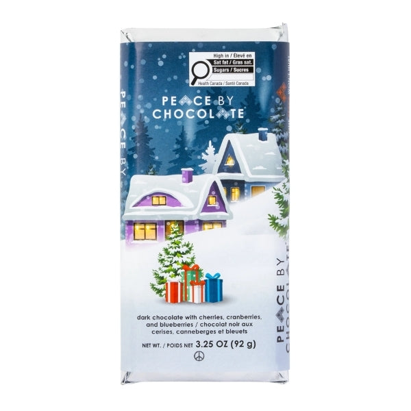 Winter Dark Chocolate Bar | Peace by Chocolate | boogie + birdie