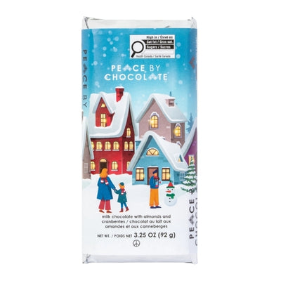 Winter Milk Chocolate Bar | Peace by Chocolate | boogie + birdie