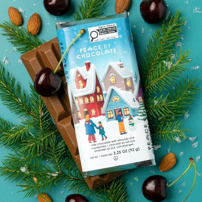 Winter Milk Chocolate Bar | Peace by Chocolate | boogie + birdie
