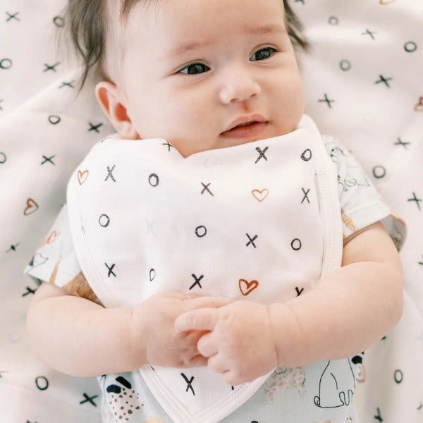 Honey Puppies Bandana Bib Set (BIBHNP) | Loulou Lollipop | boogie + birdie