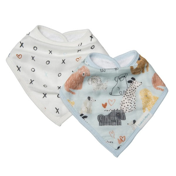 Honey Puppies Bandana Bib Set (BIBHNP) | Loulou Lollipop | boogie + birdie