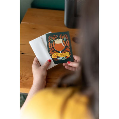 Beer Hoppy Birthday Card | Carabara Designs | boogie + birdie