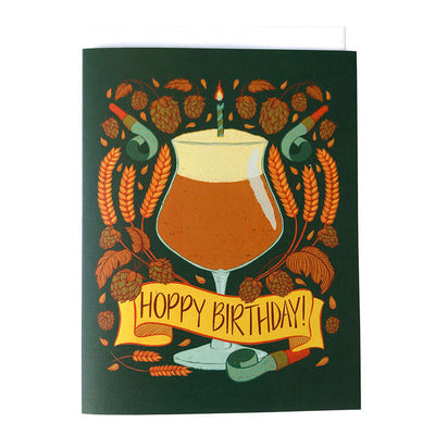 Beer Hoppy Birthday Card | Carabara Designs | boogie + birdie