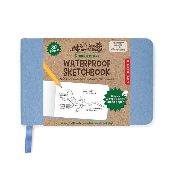 Waterproof Sketchbook (HB21) | Kikkerland | boogie + birdie