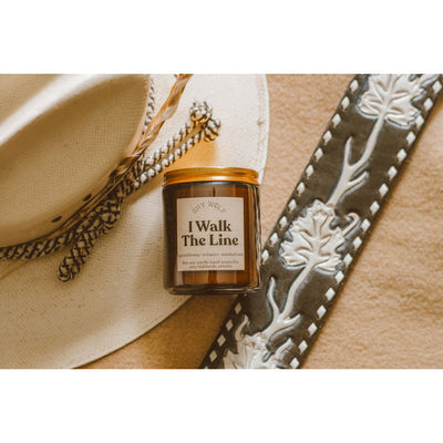 I Walk The Line Candle | Shy Wolf Candles | boogie + birdie