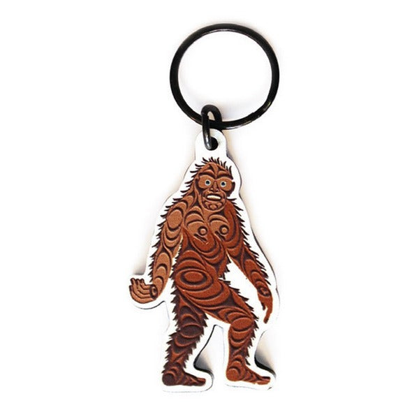 Sasquatch Acrylic Keychain - Coast Salish | Native Northwest | boogie + birdie