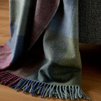 Kilmeaden Lambswool Throw | Foxford | boogie + birdie