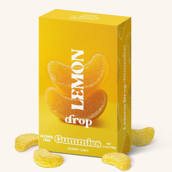 Lemon Drop Gourmet Gummies (VGB008) | Vesper Bites | boogie + birdie