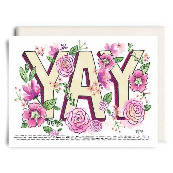 Yay! Congratulations Card | Inkwell Cards | boogie + birdie