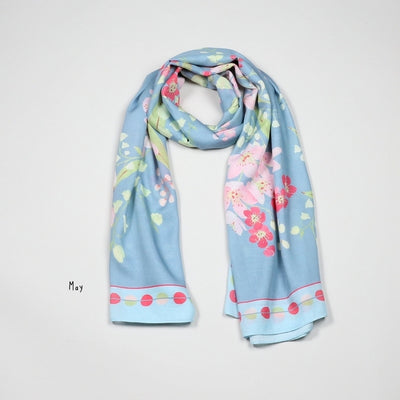 May Lily of the Valley Birth Flower Scarf | Attic Creations | boogie + birdie