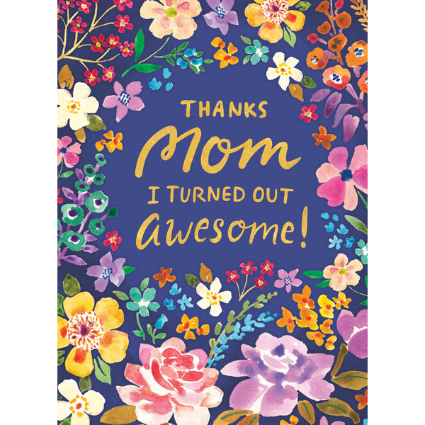 Awesome Mom Mother's Day Card | Calypso | boogie + birdie