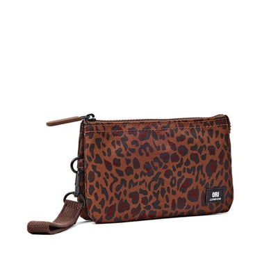 Leopard Medium Carnaby Wallet with Wristlet Strap | Ori London | boogie + birdie