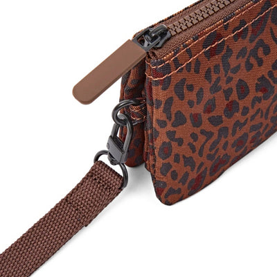 Leopard Medium Carnaby Wallet with Wristlet Strap | Ori London | boogie + birdie