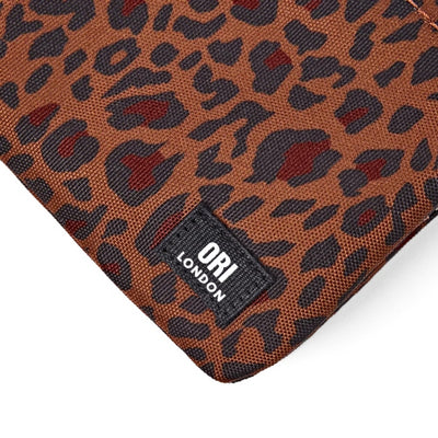 Leopard Medium Carnaby Wallet with Wristlet Strap | Ori London | boogie + birdie