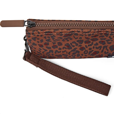Leopard Medium Carnaby Wallet with Wristlet Strap | Ori London | boogie + birdie