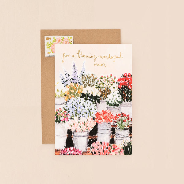 Flower Market Mother's Day Card | Greeting Cards | boogie + birdie