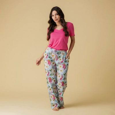 Madeline PJ Pants in a Bag  | Mahogany | boogie + birdie