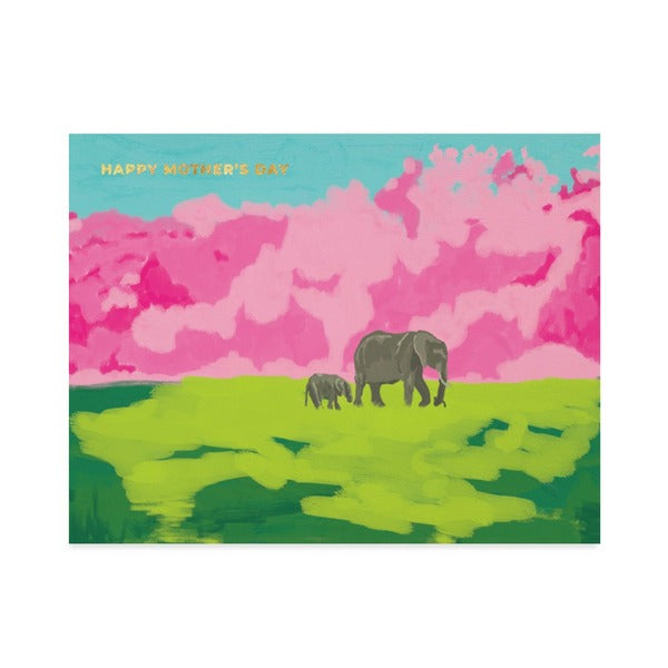 Mama Elephant Mother's Day Card | Greeting Cards | boogie + birdie
