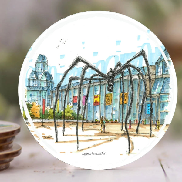Maman Spider Coaster | Downtown Sketcher | boogie + birdie