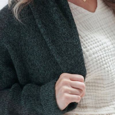 Marled Green Mia Sweater | Pokoloko | boogie + birdie