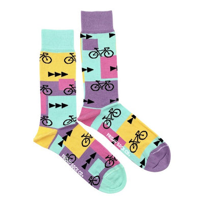 Men's 80s Retro Bike Socks | Friday Sock Co. | boogie + birdie