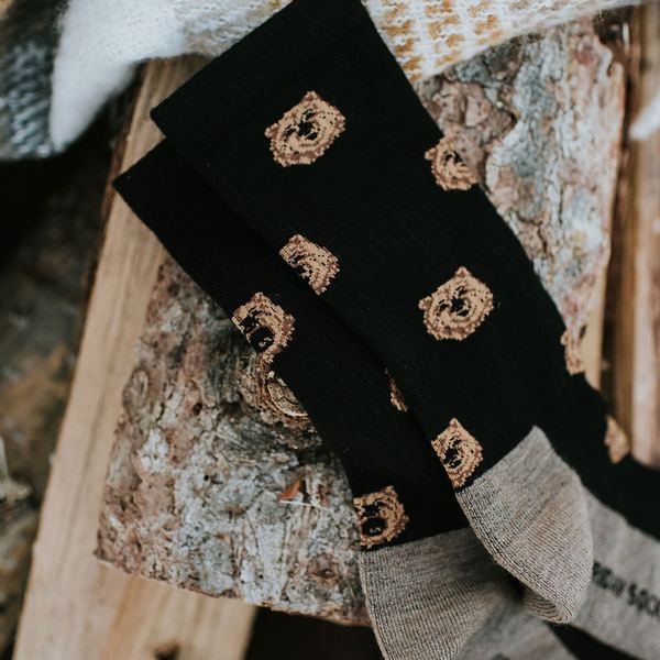 Men's Bear Merino Wool Socks | Friday Sock Co. | boogie + birdie
