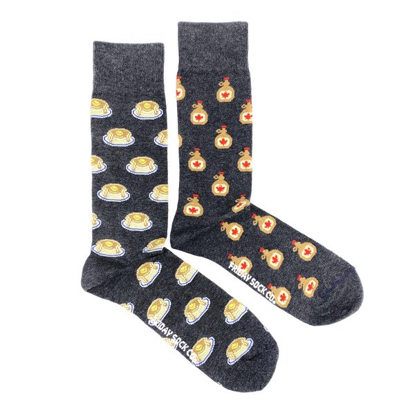 Men's Maple Syrup & Pancake Socks | Friday Sock Co. | boogie + birdie