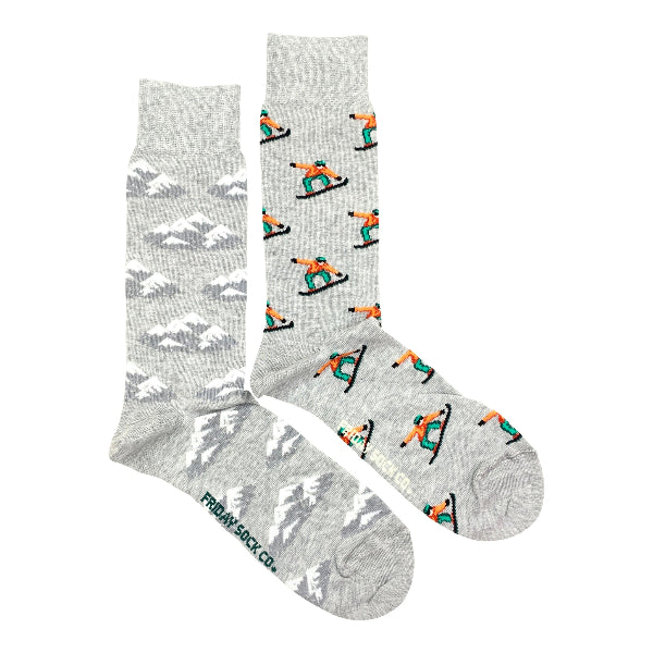 Men's Mountains & Snowboarder Socks | Friday Sock Co. | boogie + birdie