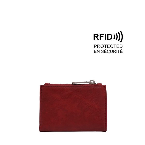 Carla  Merlot Wallet | S-Q | boogie + birdie