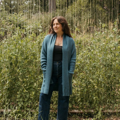 Heathered Day Blue Mia Sweater (ACS-W16) | Pokoloko | boogie + birdie