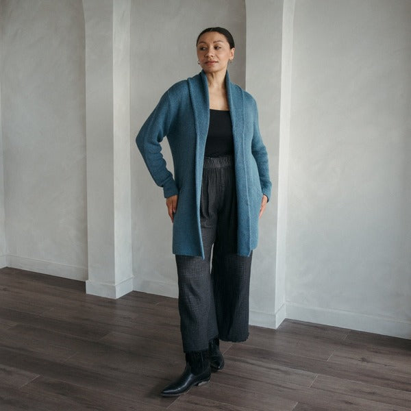 Heathered Day Blue Mia Sweater (ACS-W16) | Pokoloko | boogie + birdie