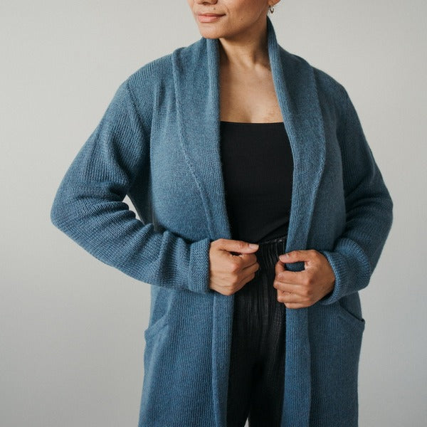 Heathered Day Blue Mia Sweater (ACS-W16) | Pokoloko | boogie + birdie