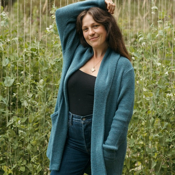 Heathered Day Blue Mia Sweater (ACS-W16) | Pokoloko | boogie + birdie