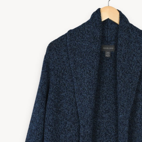 Heathered Navy Mia Sweater (ACS-W8) | Pokoloko | boogie + birdie