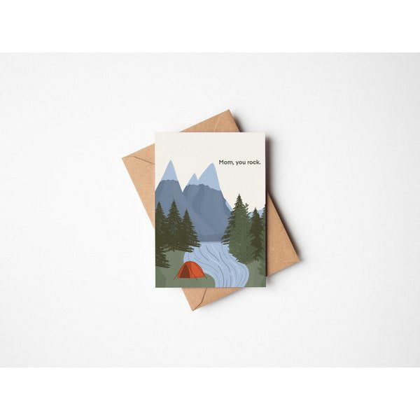 Mom You Rock Mother's Day Card | ritual & fern | boogie + birdie

