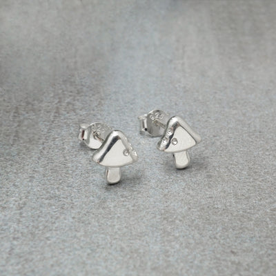Mushroom Stud Earrings | boogie + birdie