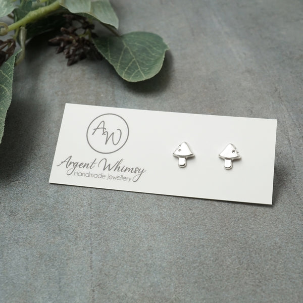 Mushroom Stud Earrings | boogie + birdie