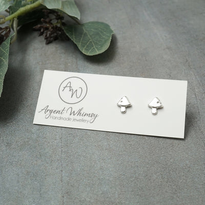 Mushroom Stud Earrings | boogie + birdie