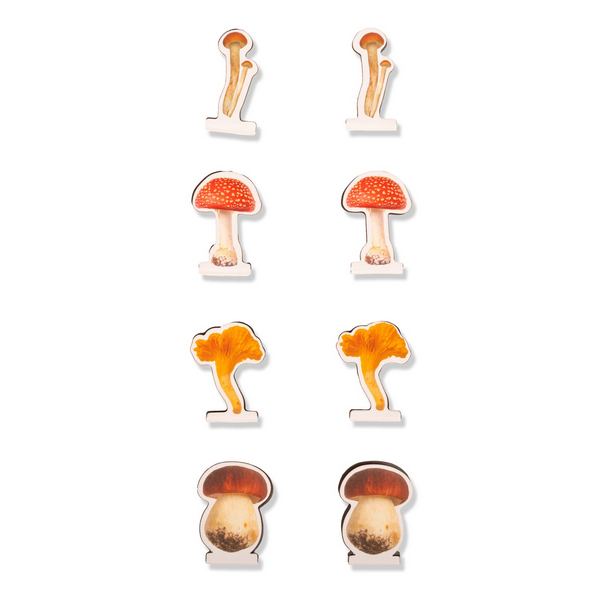 Mushroom Magnetic Bookmark (ST134) | Kikkerland | boogie + birdie