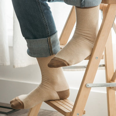 Mushroom Meadow Pima Cotton Socks - Pack of 2 (PMS-SP24) | Pokoloko | boogie + birdie