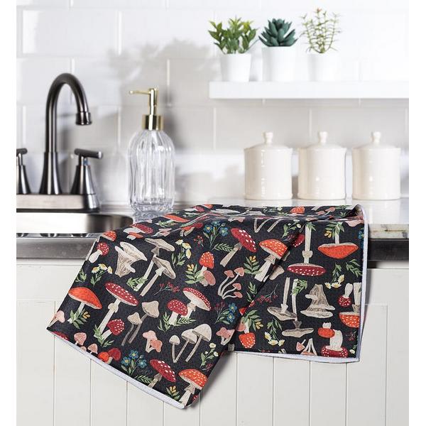 Mushrooms Tea Towel | Kitchen | boogie + birdie