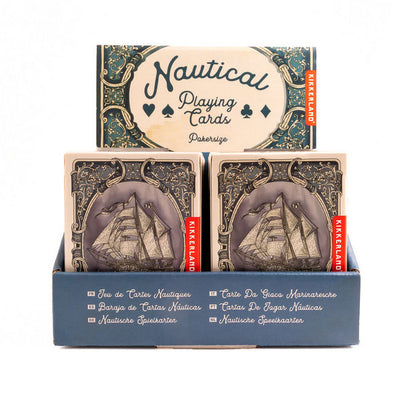 Nautical Playing Cards (GG255) | Kikkerland | boogie + birdie