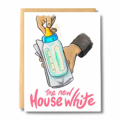 New Baby House White Card | Salt & Paper | boogie + birdie